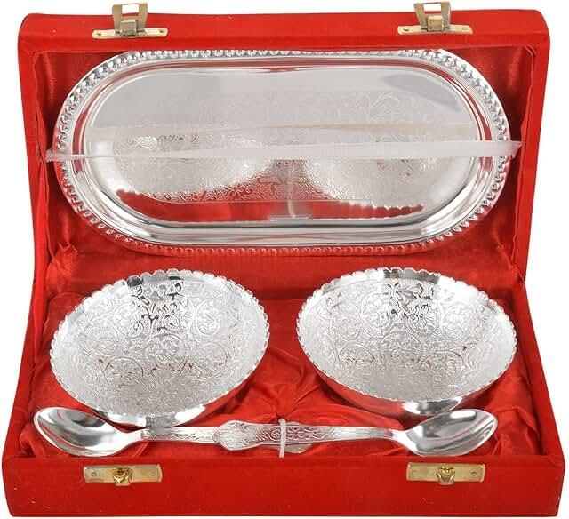 SILVER BOWL 2 SET