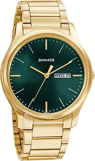 WRIST WATCH SONATA GOLDEN