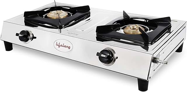 GAS STOVE 2 BURNER 